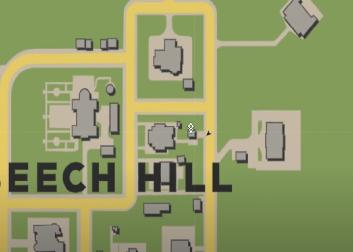 Une section de la carte de Mafia 1