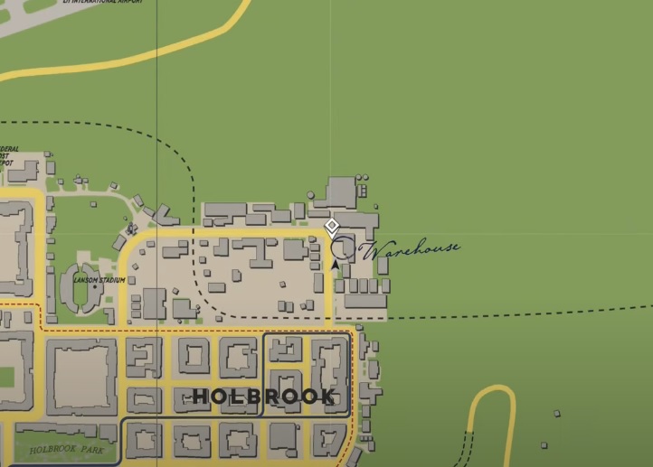 Une section de la carte de Mafia 1