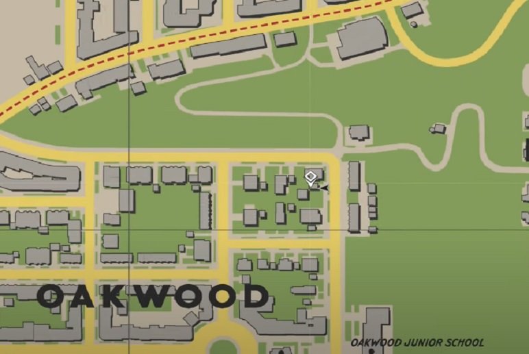 Une section de la carte de Mafia 1