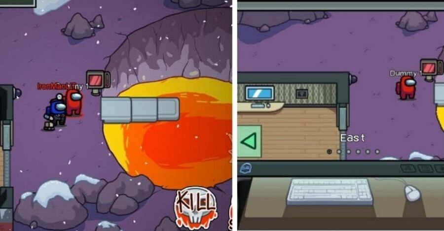 Caméra près de l'est du bureau à Polus