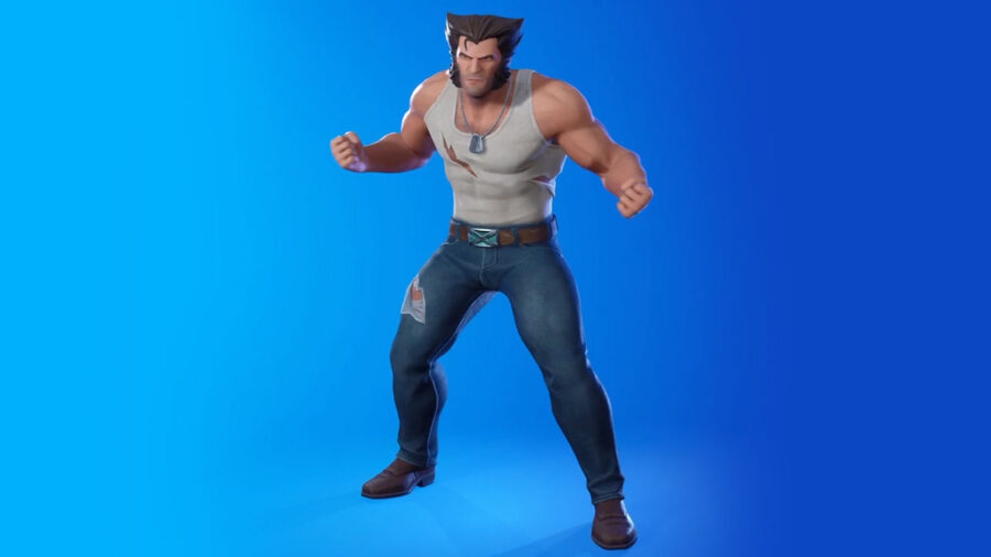 Corps entier de style Wolverine Logan dans Fortnite