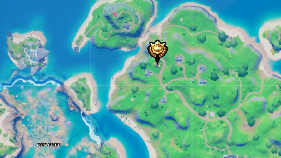 Emplacement du camion Trask sur la carte Fortnite