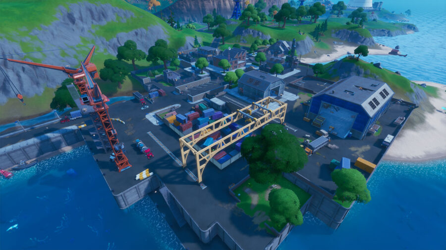 Dirty Docks à Fortnite
