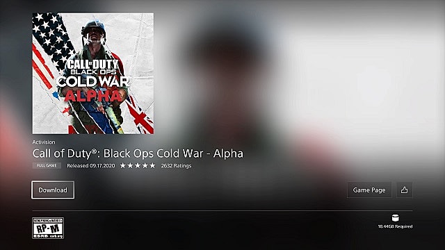 Jouez à l'Alpha multijoueur pour Black Ops Cold War ce week-end
