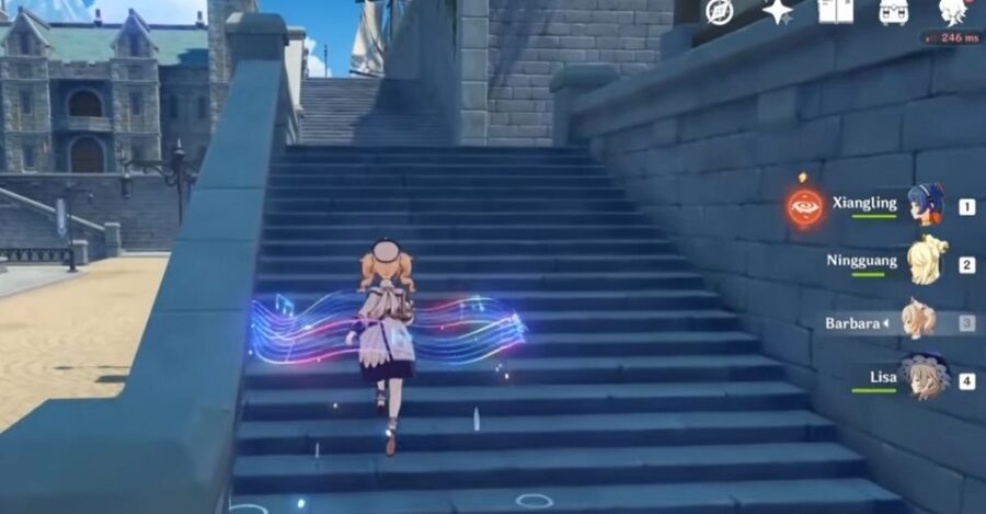 Compétence élémentaire de Barbara dans Genshin Impact