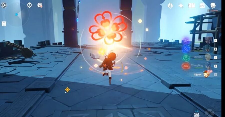 Attaques chargées de Klee