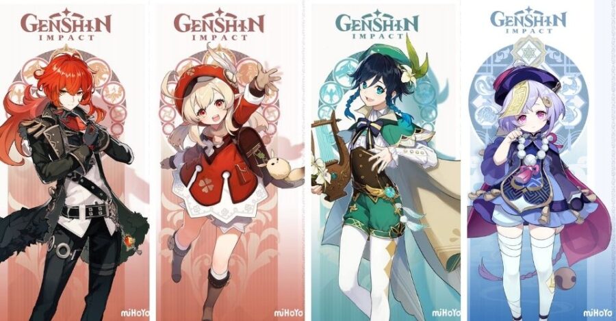 L'équipe recommandée par Klee à Genshin Impact