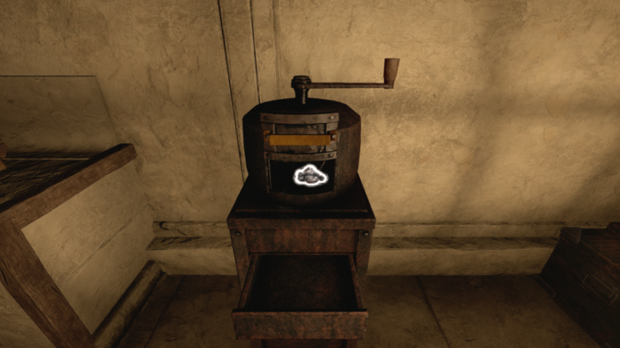 Une capture d'écran du moulin à charbon dans Amnesia: Rebirth