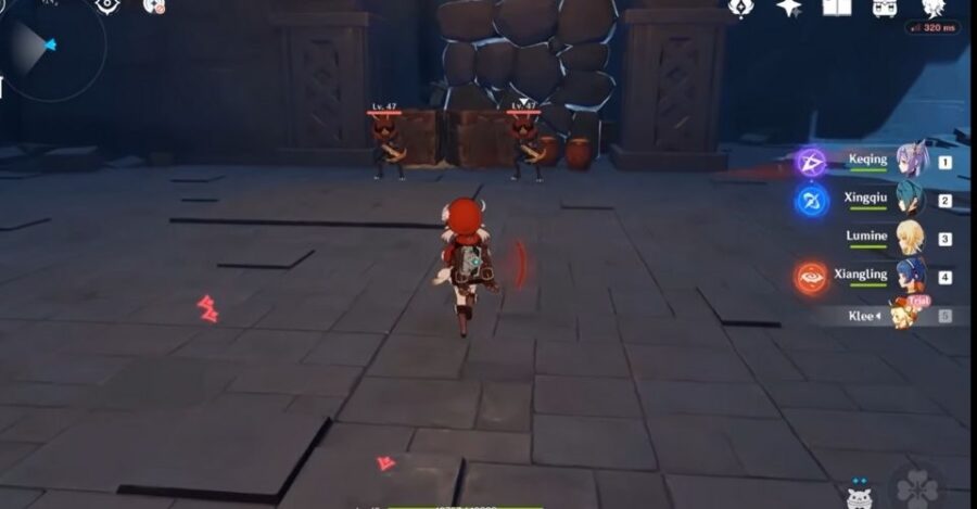 Le gameplay de Klee dans Genshin Impact