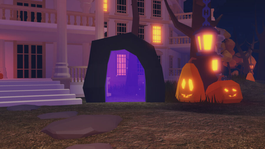 Hub sur le thème d'Halloween des îles Roblox