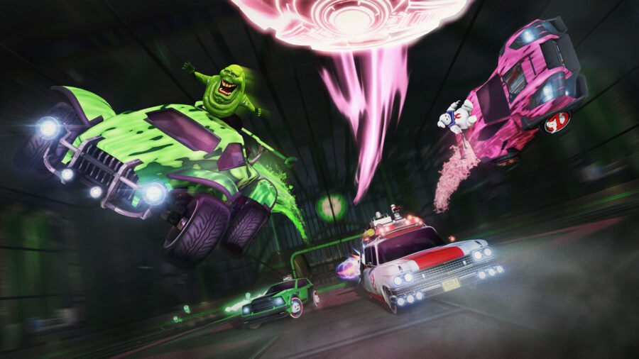 Crossover Ghostbusters de la Rocket League
