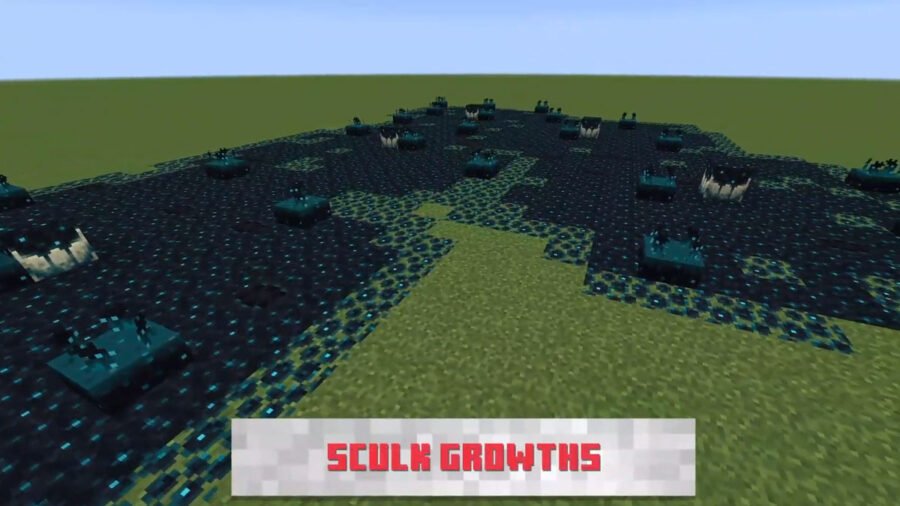 Croissance de Minecraft Sculk