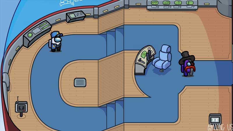 Une photo de la nouvelle carte révélée dans Among Us