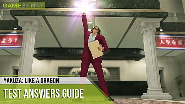 Yakuza: Like a Dragon All Exam Answers Guide
