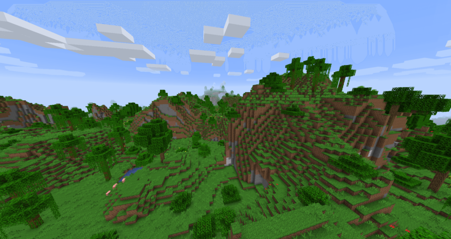 Biome Jungle Edge modifié par Minecraft.