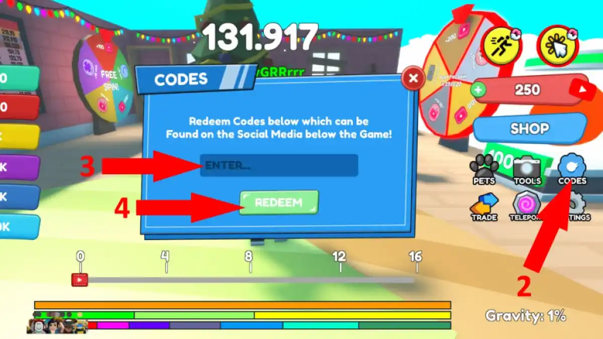 Roblox ProTube Race Clicker Codes (December 2022)