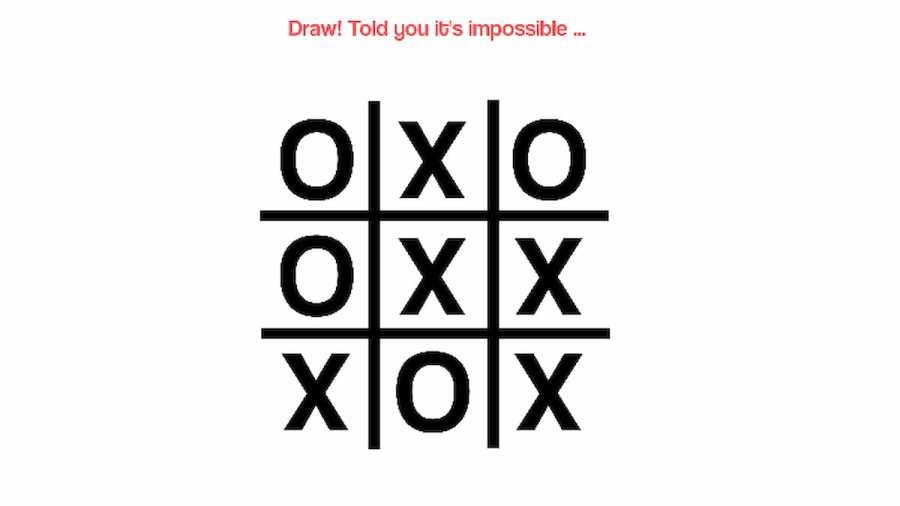 Como Vencer o Impossível Tic Tac Toe – Guia – SamaGame