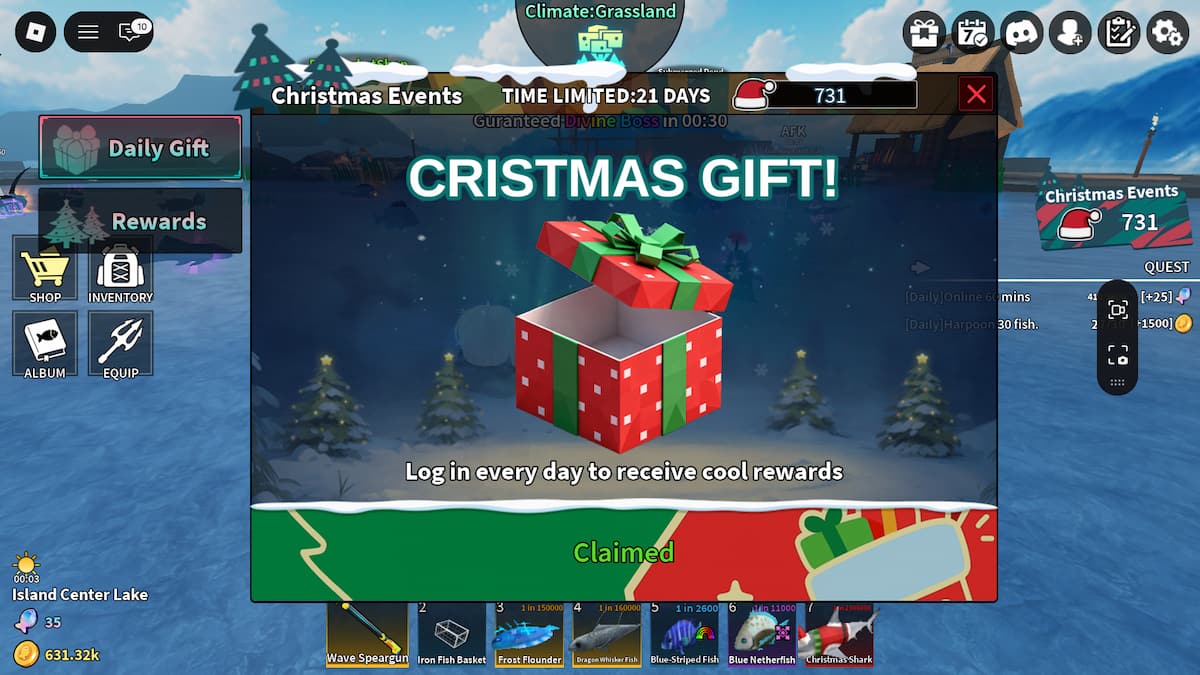 Cadeaux de Noël en pêche sous-marine