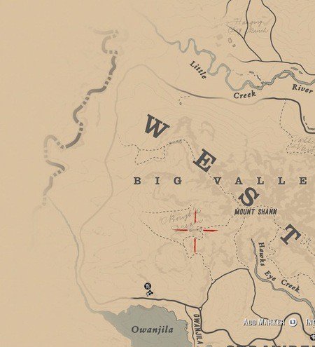 Guide des emplacements des os de dinosaures de Red Dead Redemption 2 43