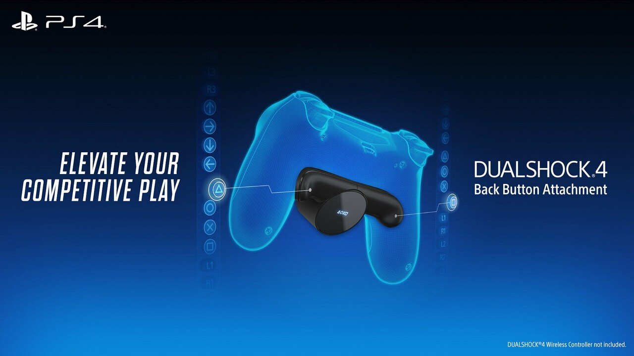 Point de discussion: l'attachement du bouton de retour est-il une tentative d'aligner le DualShock 4 avec la PS5?