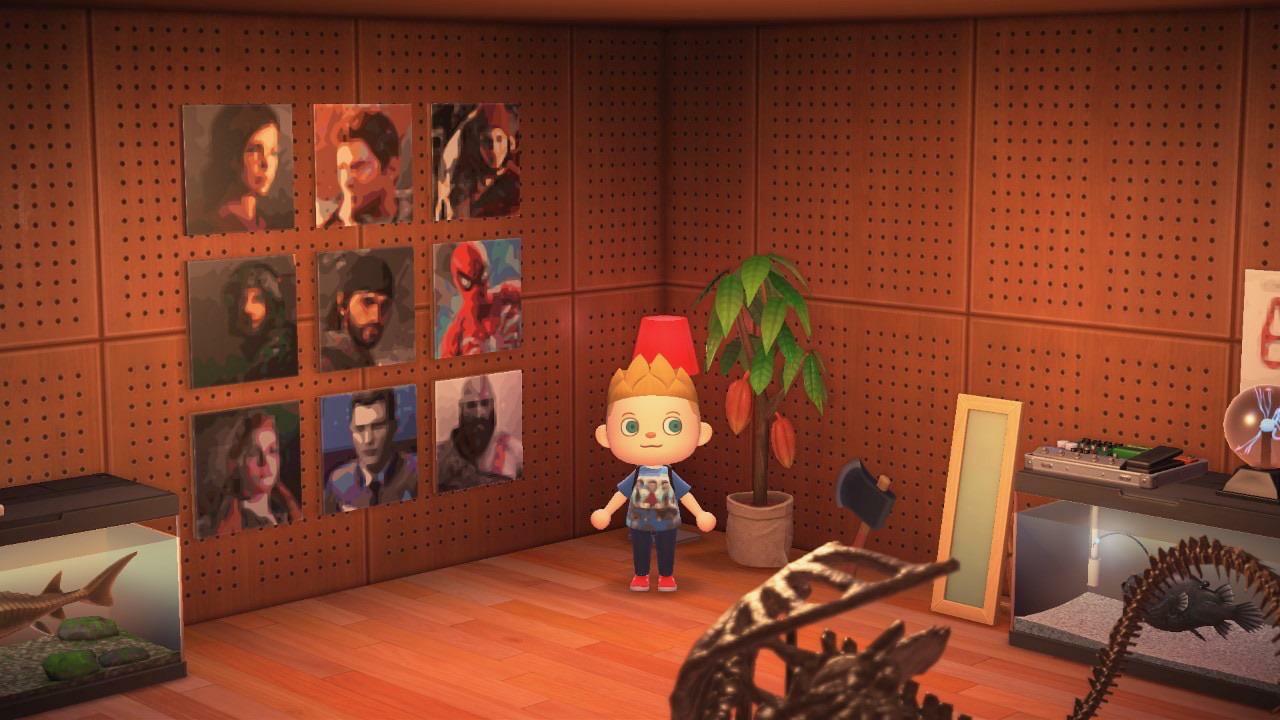 Aléatoire: Animal Crossing Player affiche fièrement des personnages PlayStation dans sa maison