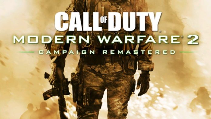 Call of Duty: Modern Warfare 2 Fuites d'art clé remasterisées, campagne uniquement
