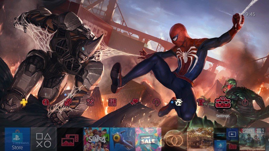 Thème de bataille Marvels Spider Man