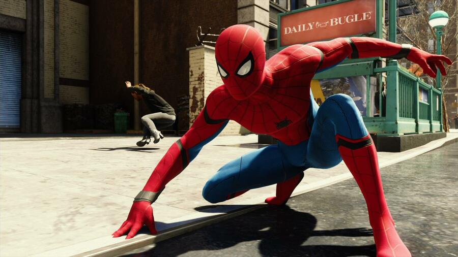 Marvel's Spider-Man Stark Suit PS4 PlayStation 4