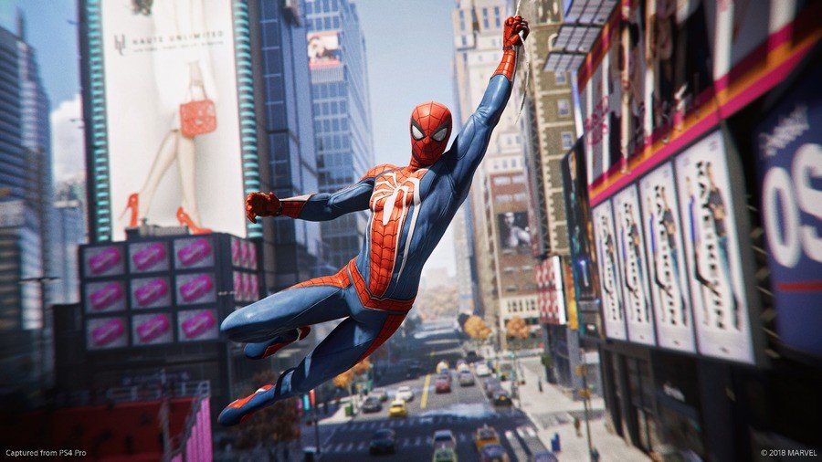 Swing comme une superstar dans Spider-Man de Marvel