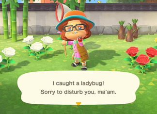Animal Crossing New Horizons Guide des insectes d'avril
