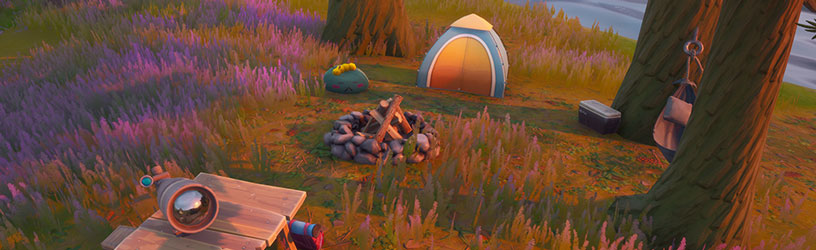 Emplacements des campings côtiers de Fortnite Skye