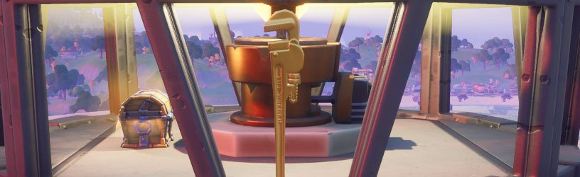 Emplacements des clés à pipe Golden Fortnite