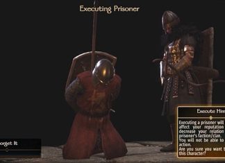 Mount and Blade 2: Bannerlord - Comment exécuter des prisonniers
