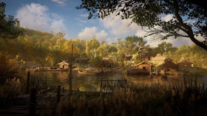 Assassin's Creed Valhalla partage l'image d'un village anglais idyllique

