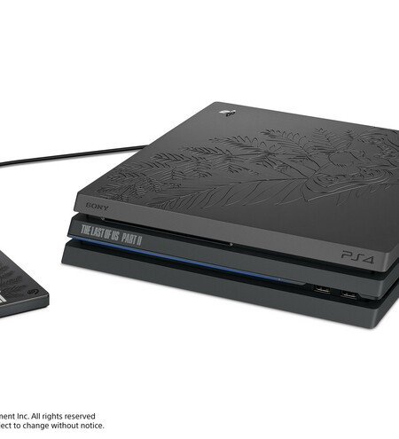 Disque dur PS4 PlayStation 4 Pro The Last of Us Part II en édition limitée