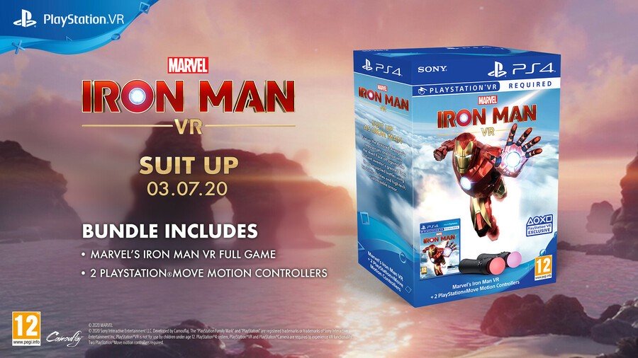 Iron Man VR PS4 PlayStation 4 VR PSVR 3 de Marvel