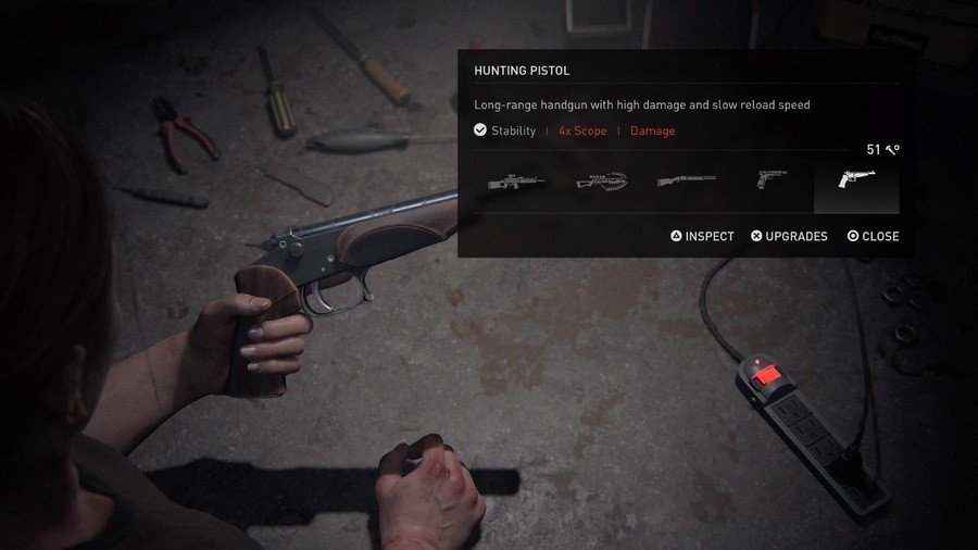 Pistolet de chasse The Last of Us 2 Guide d'armes