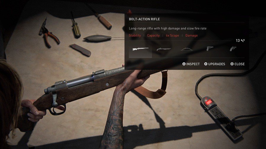 Fusil à verrou The Last of Us 2 Guide d'armes