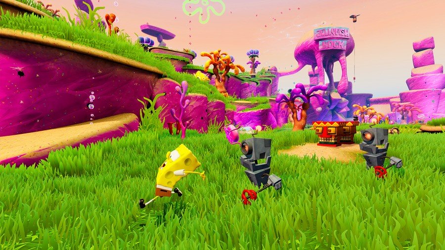 SpongeBob SquarePants Battle for Bikini Bottom Rehydrated Jellyfish Fields Collectibles Guide PS4 PlayStation 4