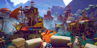 Les séquences de gameplay de Crash 4 montrent des niveaux énormes, de nouvelles fonctionnalités

