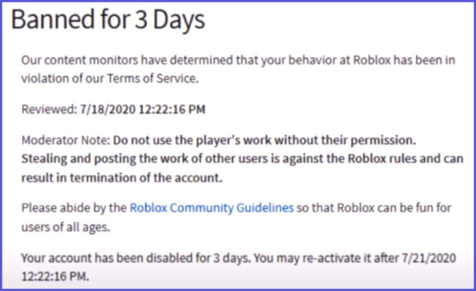 Cliquer sur Legends a été supprimé de Roblox!
