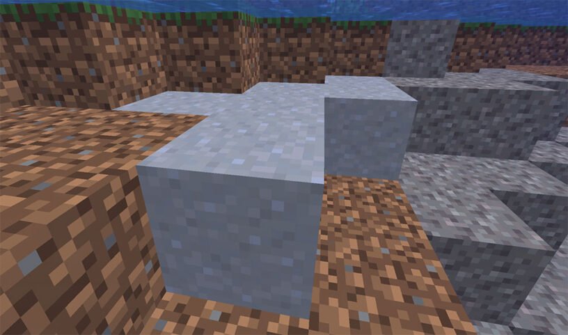 Exemple de bloc d'argile