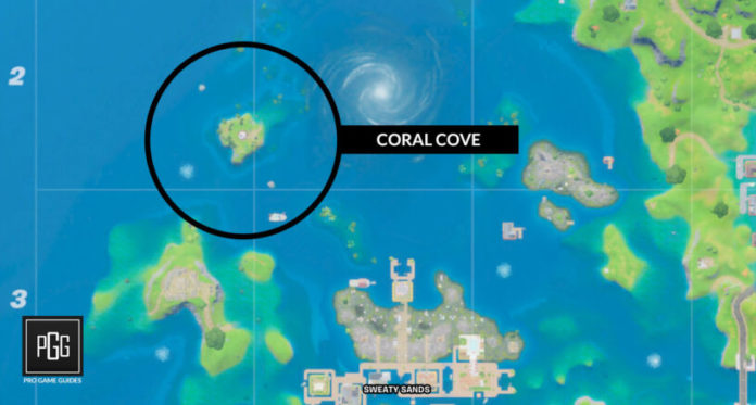 Où est Coral Cove à Fortnite? (Saison 3)
