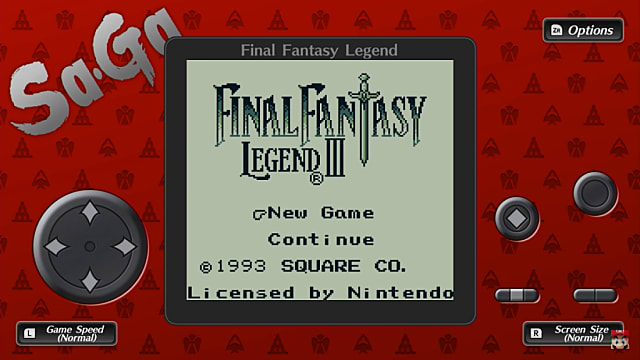 Collection de SaGa apporte Final Fantasy Legend sur Nintendo Switch
