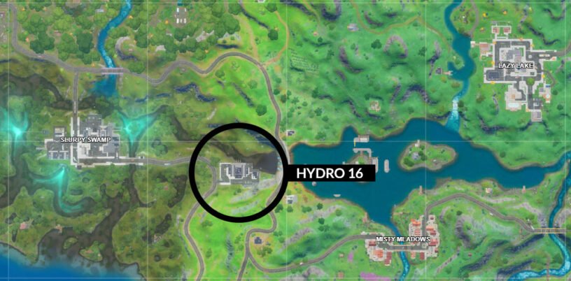 Où est Hydro 16 dans Fortnite? (Saison 3)