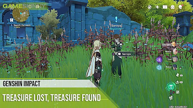 Genshin Impact Treasure Lost, Treasure Found Guide de quête
