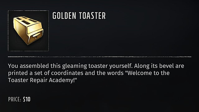 Guide Wasteland 3: Comment obtenir le grille-pain doré
