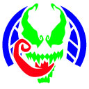 Icône de carte perforée Venom Fortnite