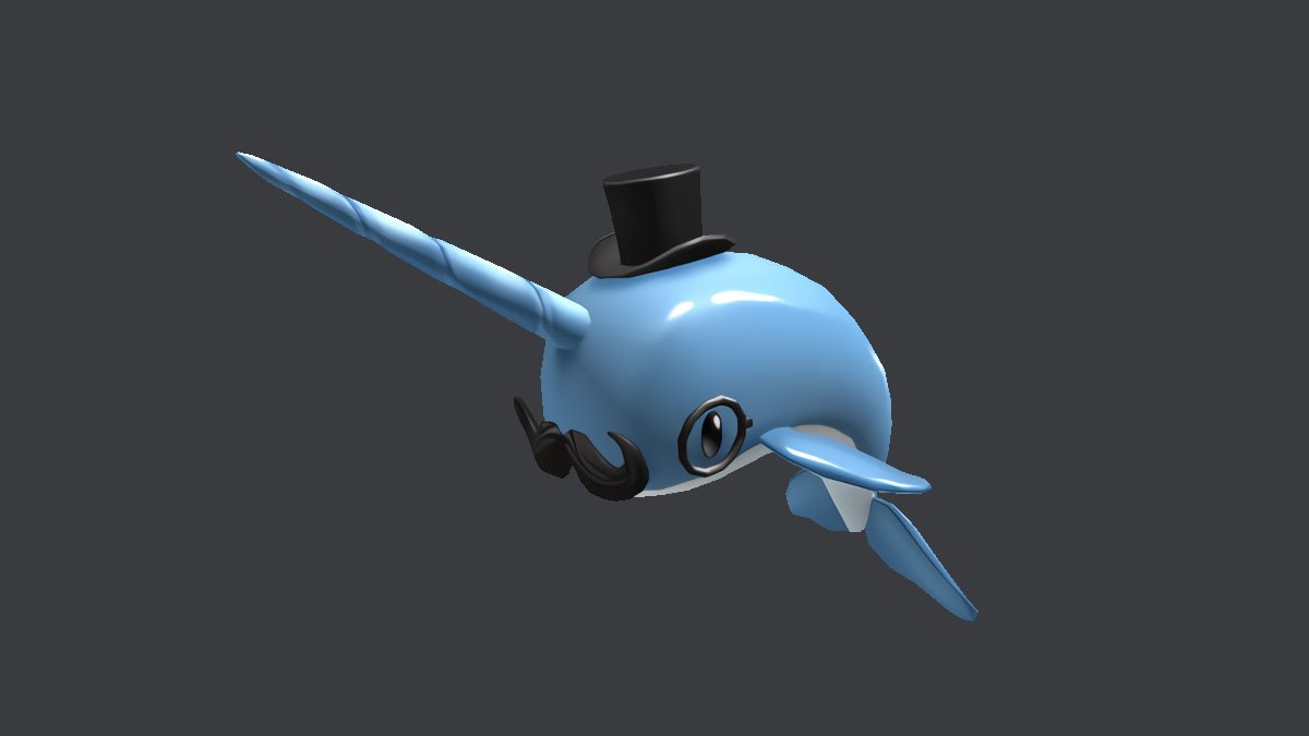 Nouveau Roblox Dapper Narwhal Shoulder Pal bientôt disponible gratuitement!