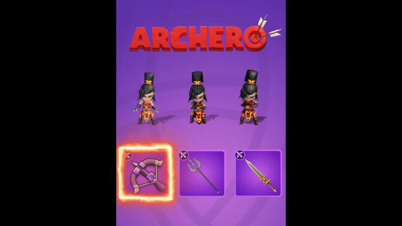 Choix d'armes Mulan pour Archero